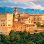 Europe-Spain-Granada-Alhambra-Palace-mh